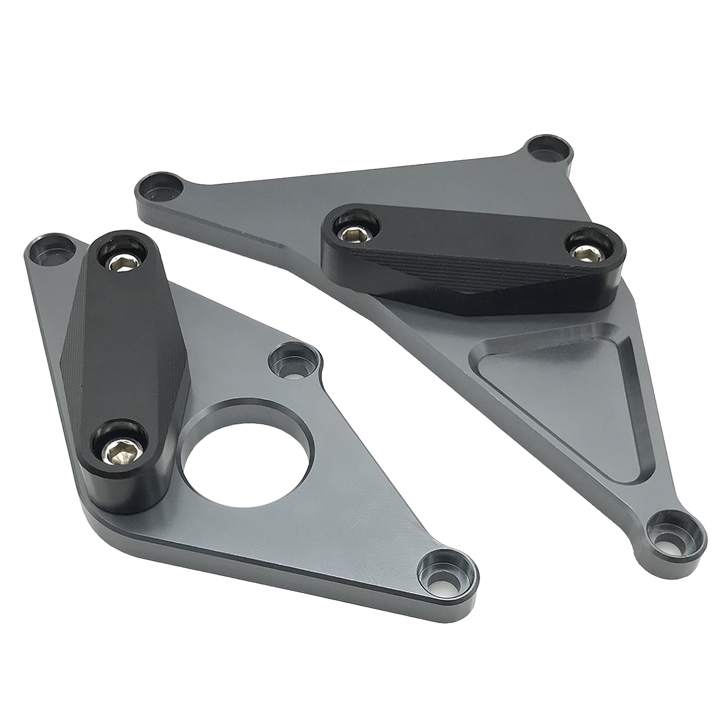 CNC Engine Case Clutch Guard Protector For SUZUKI SV650 2016-2018 Gray