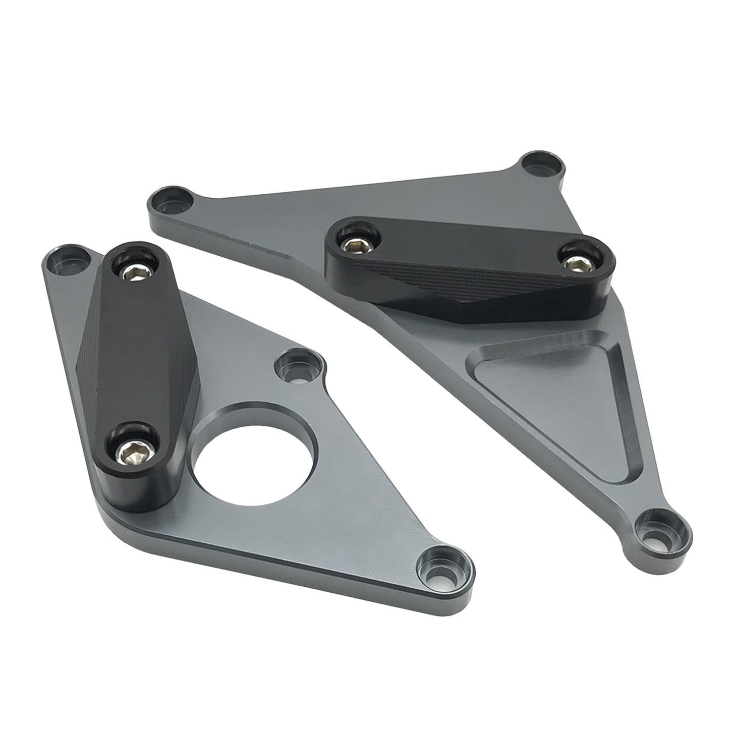 CNC Engine Case Clutch Guard Protector For SUZUKI SV650 2016-2018 Gray