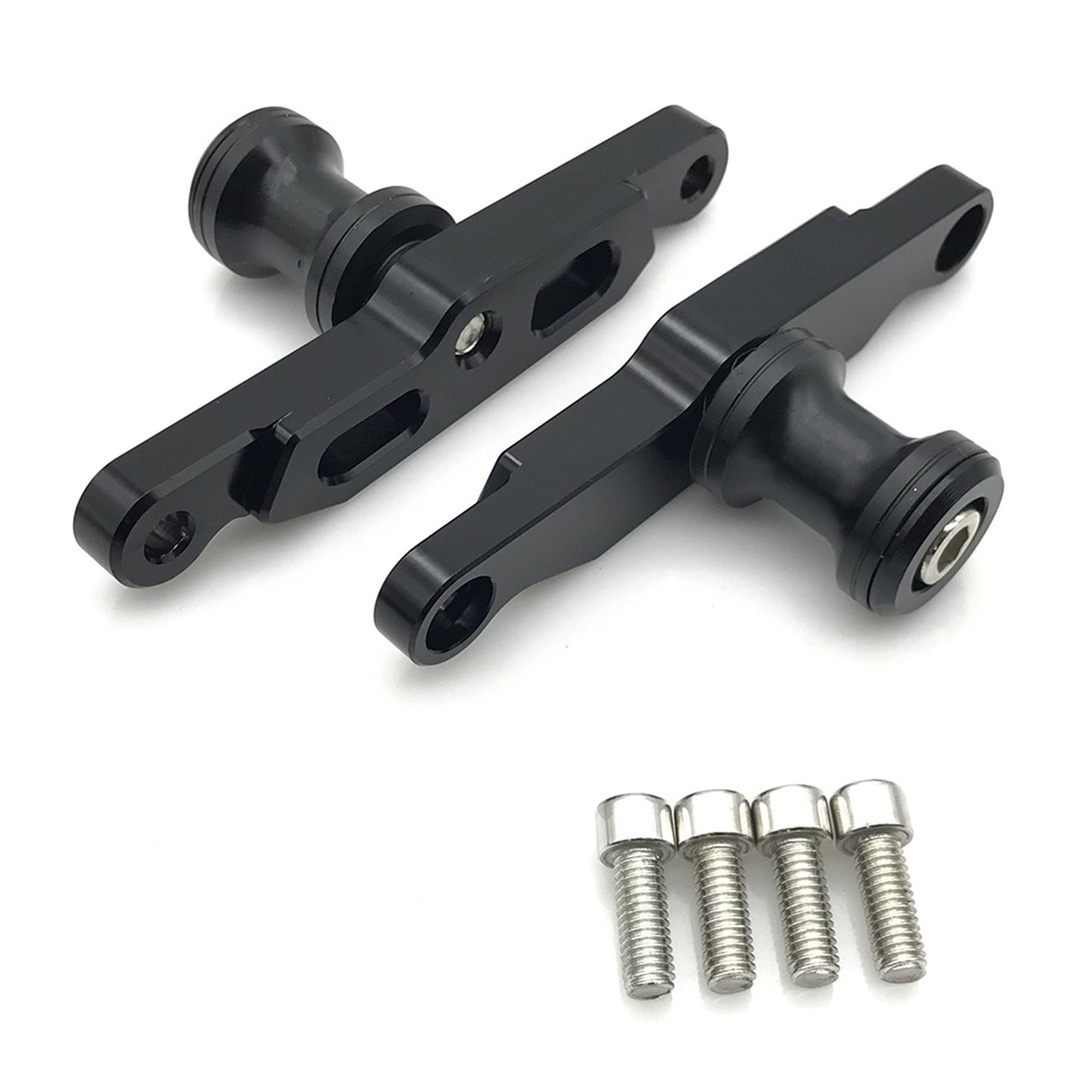 CNC Aluminum Motorcycle Swingarm Sliders Spools for YAMAHA YZF-R6 Black