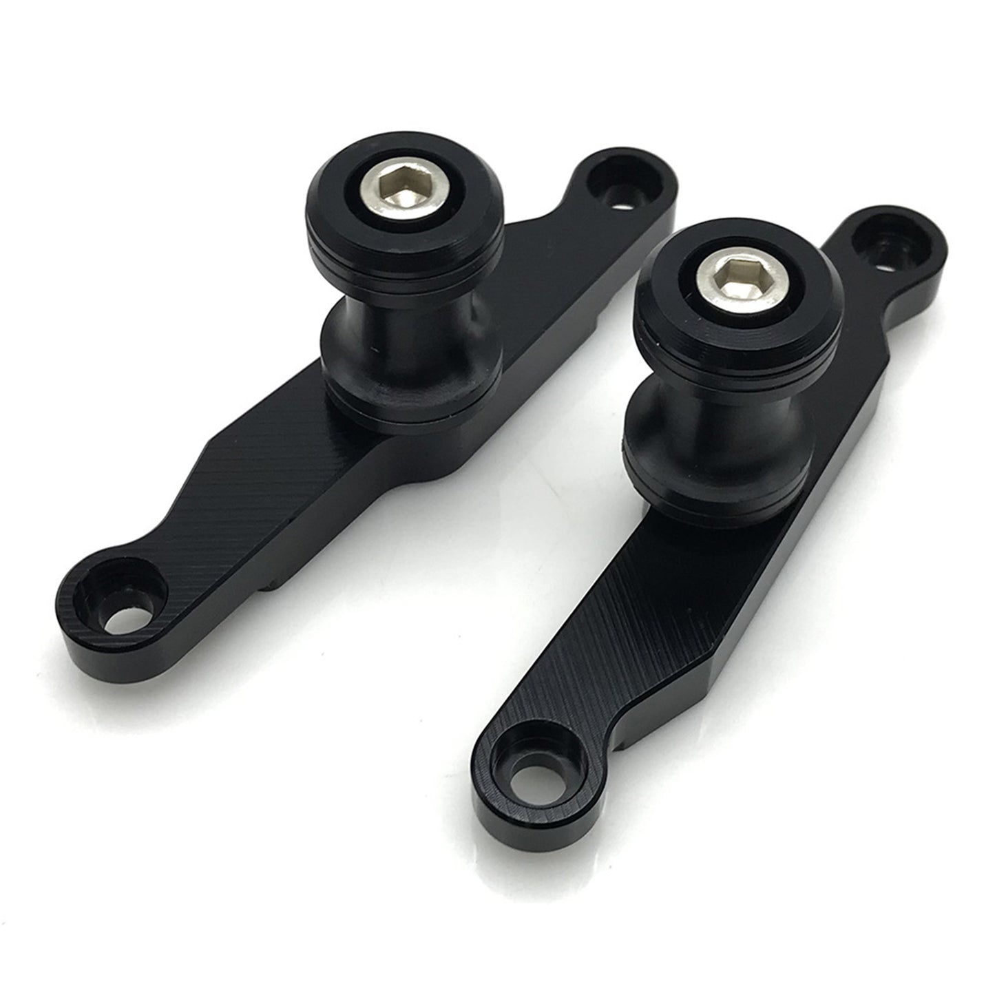 CNC Aluminum Motorcycle Swingarm Sliders Spools for YAMAHA YZF-R6 Black