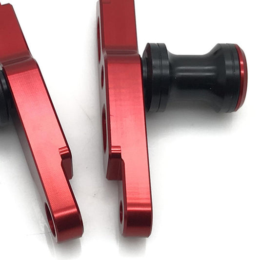 CNC Aluminum Motorcycle Swingarm Sliders Spools for YAMAHA YZF-R6 Red