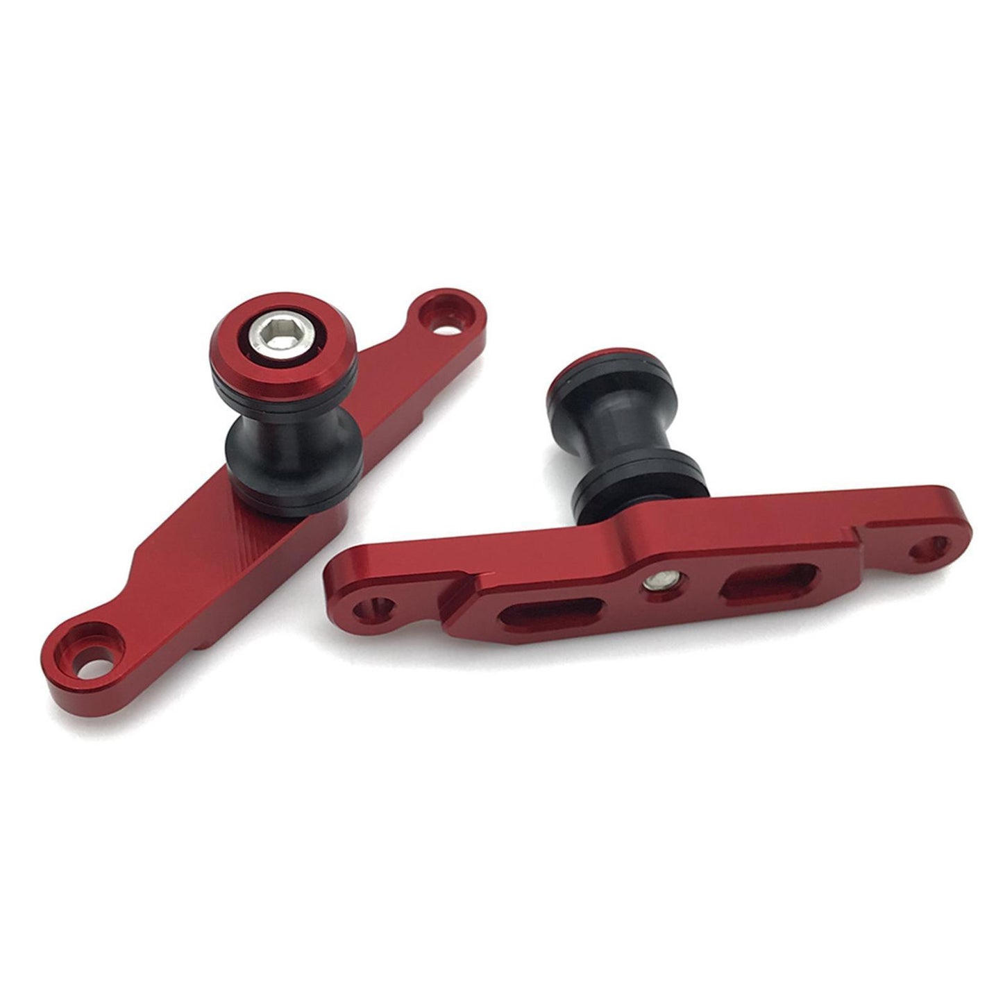 CNC Aluminum Motorcycle Swingarm Sliders Spools for YAMAHA YZF-R6 Red
