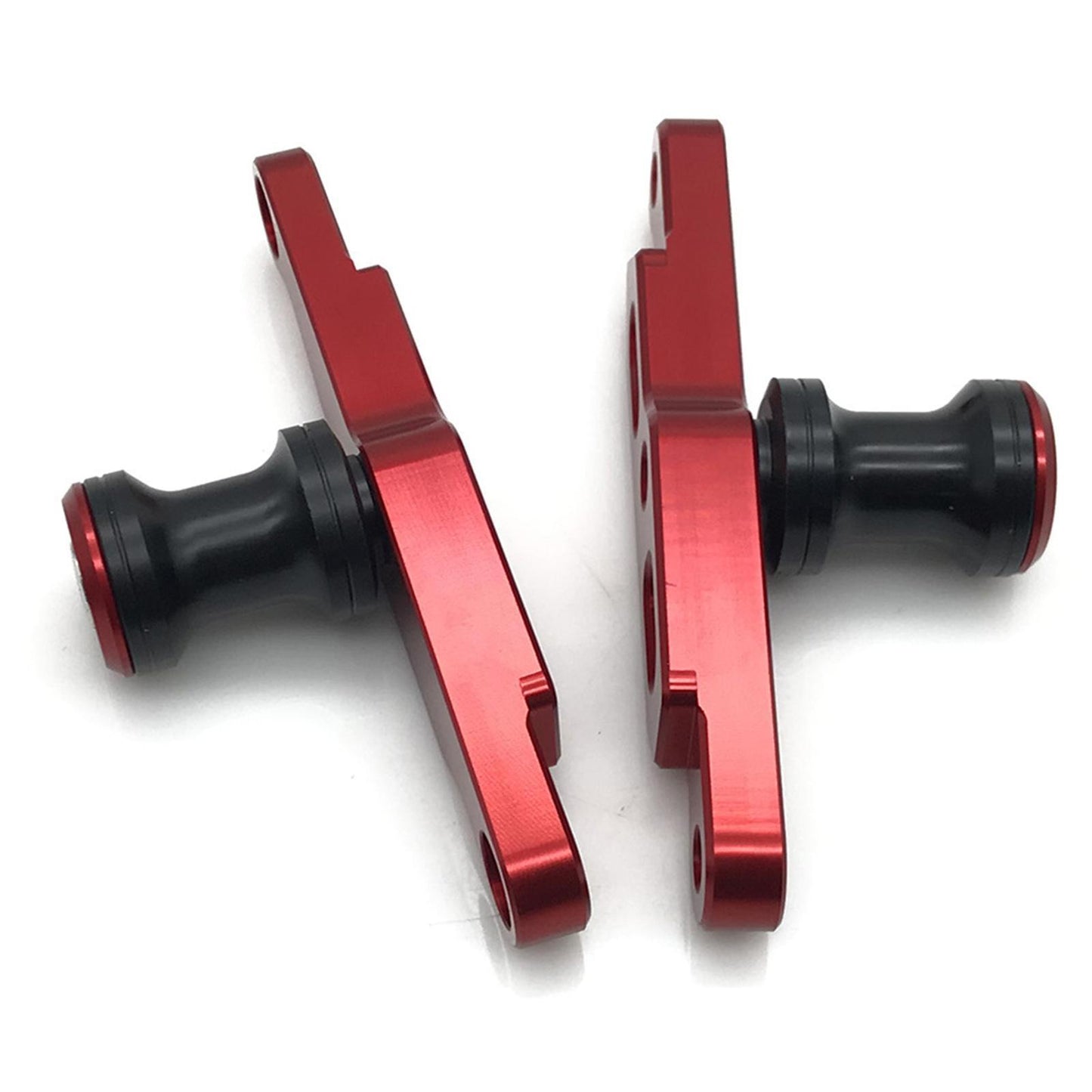 CNC Aluminum Motorcycle Swingarm Sliders Spools for YAMAHA YZF-R6 Red