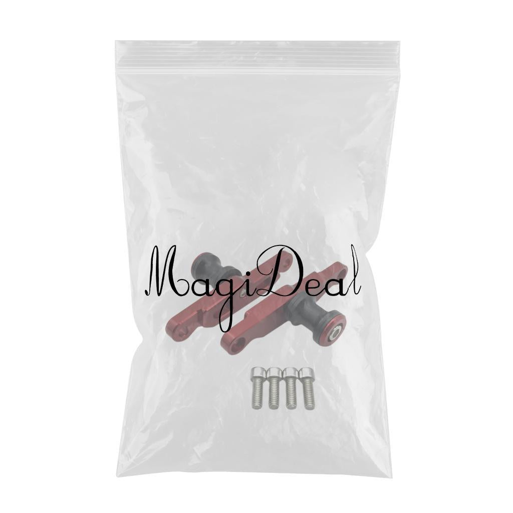 CNC Aluminum Motorcycle Swingarm Sliders Spools for YAMAHA YZF-R6 Red
