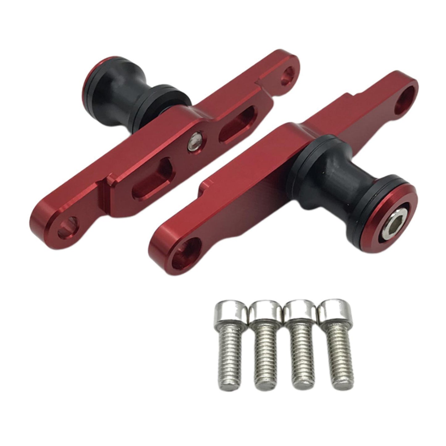 CNC Aluminum Motorcycle Swingarm Sliders Spools for YAMAHA YZF-R6 Red