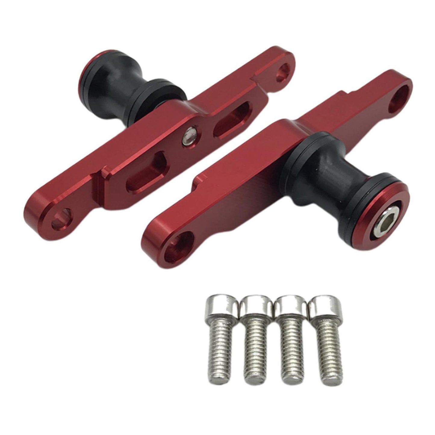 CNC Aluminum Motorcycle Swingarm Sliders Spools for YAMAHA YZF-R6 Red