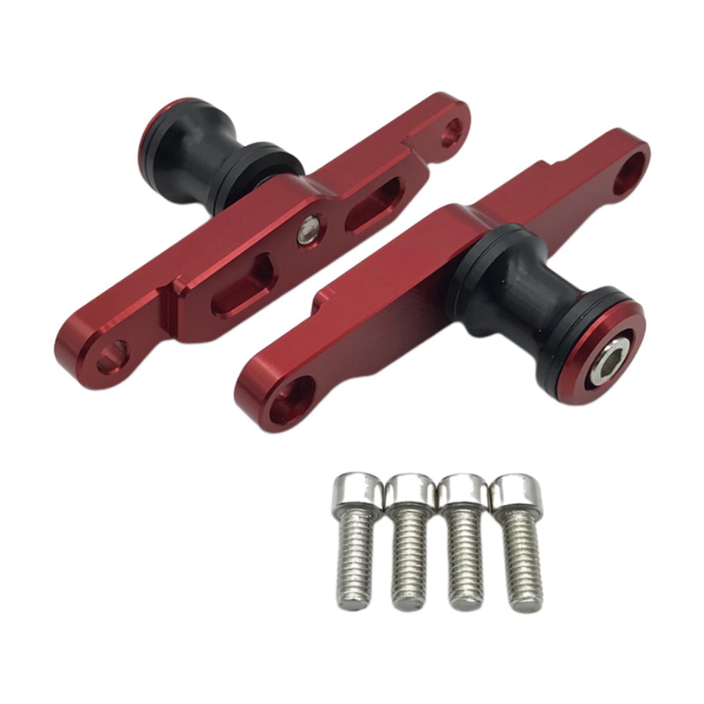 CNC Aluminum Motorcycle Swingarm Sliders Spools for YAMAHA YZF-R6 Red