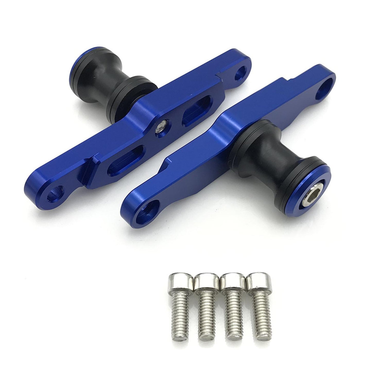 CNC Aluminum Motorcycle Swingarm Sliders Spools for YAMAHA YZF-R6 Blue