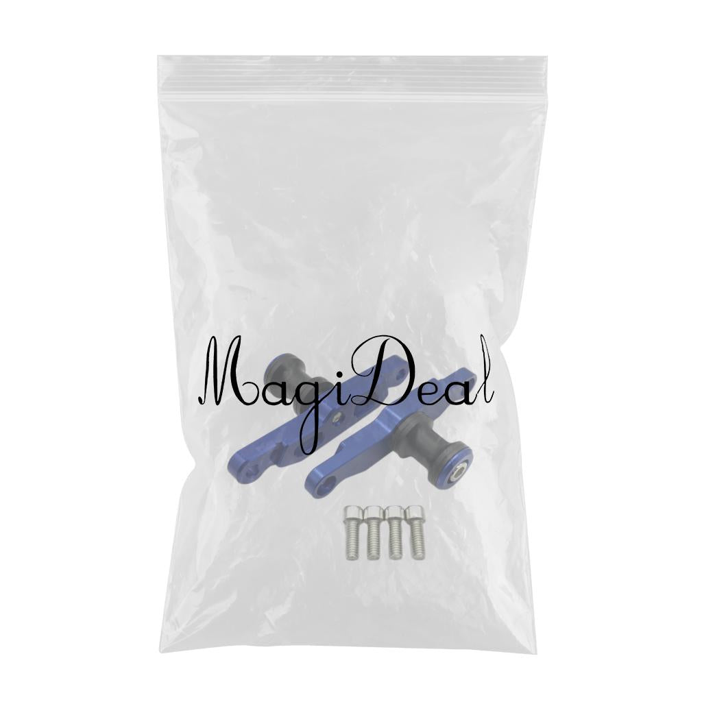 CNC Aluminum Motorcycle Swingarm Sliders Spools for YAMAHA YZF-R6 Blue