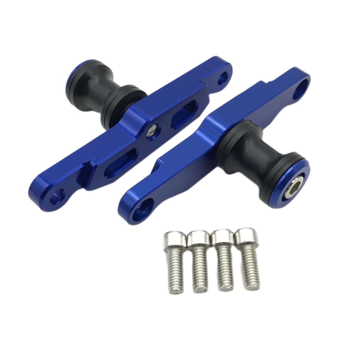 CNC Aluminum Motorcycle Swingarm Sliders Spools for YAMAHA YZF-R6 Blue