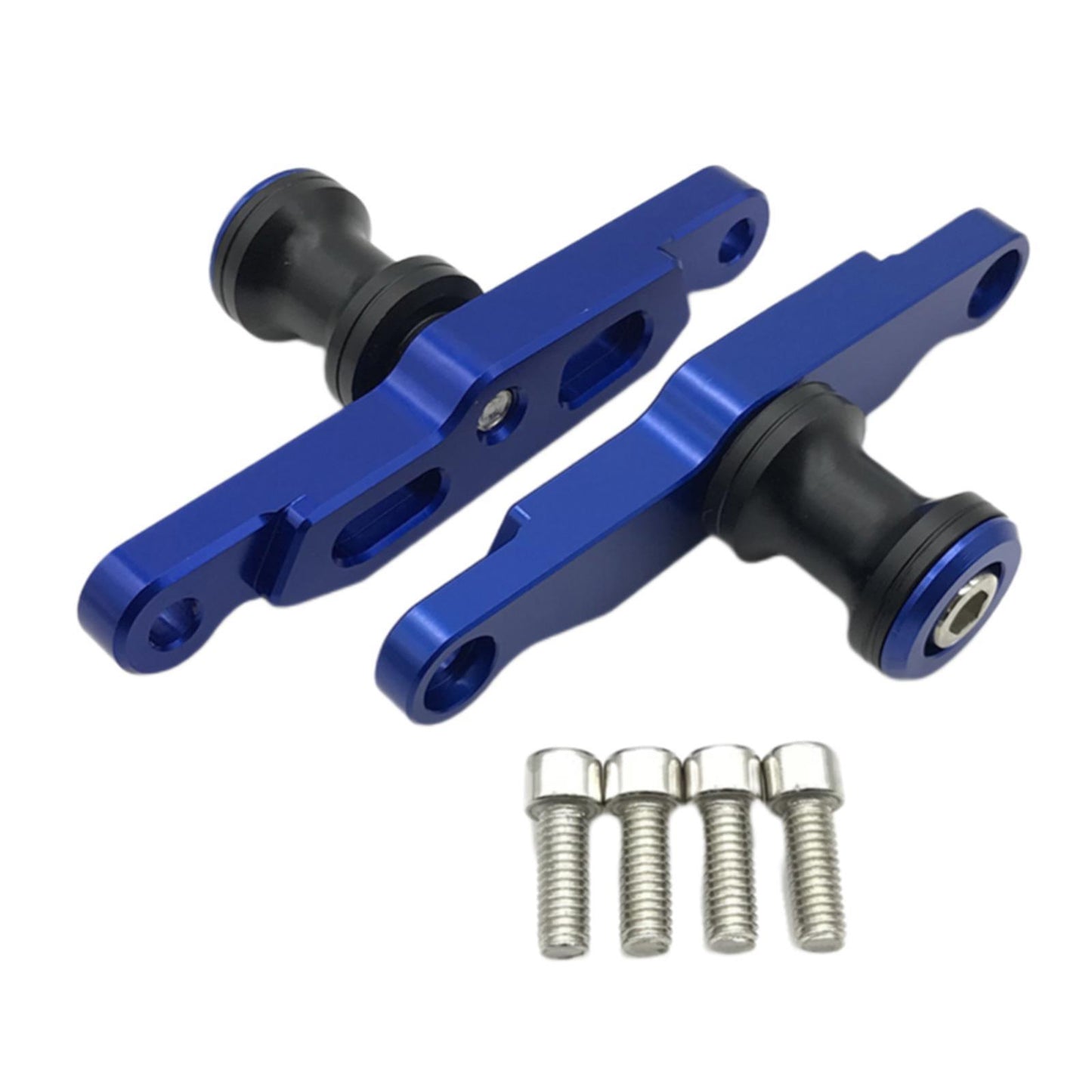 CNC Aluminum Motorcycle Swingarm Sliders Spools for YAMAHA YZF-R6 Blue