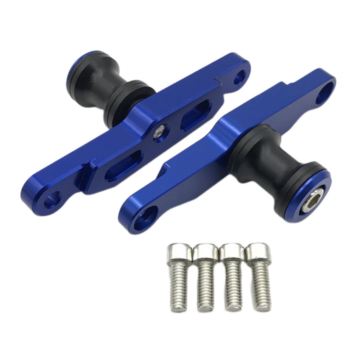 CNC Aluminum Motorcycle Swingarm Sliders Spools for YAMAHA YZF-R6 Blue