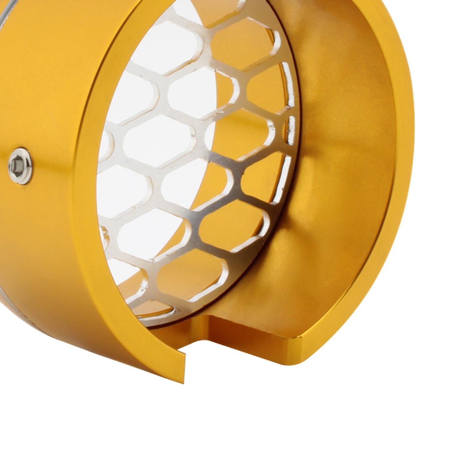 Motorcycle Air Intake Filter Mesh Bellmouth Cover For BMW R Nine T Yellow