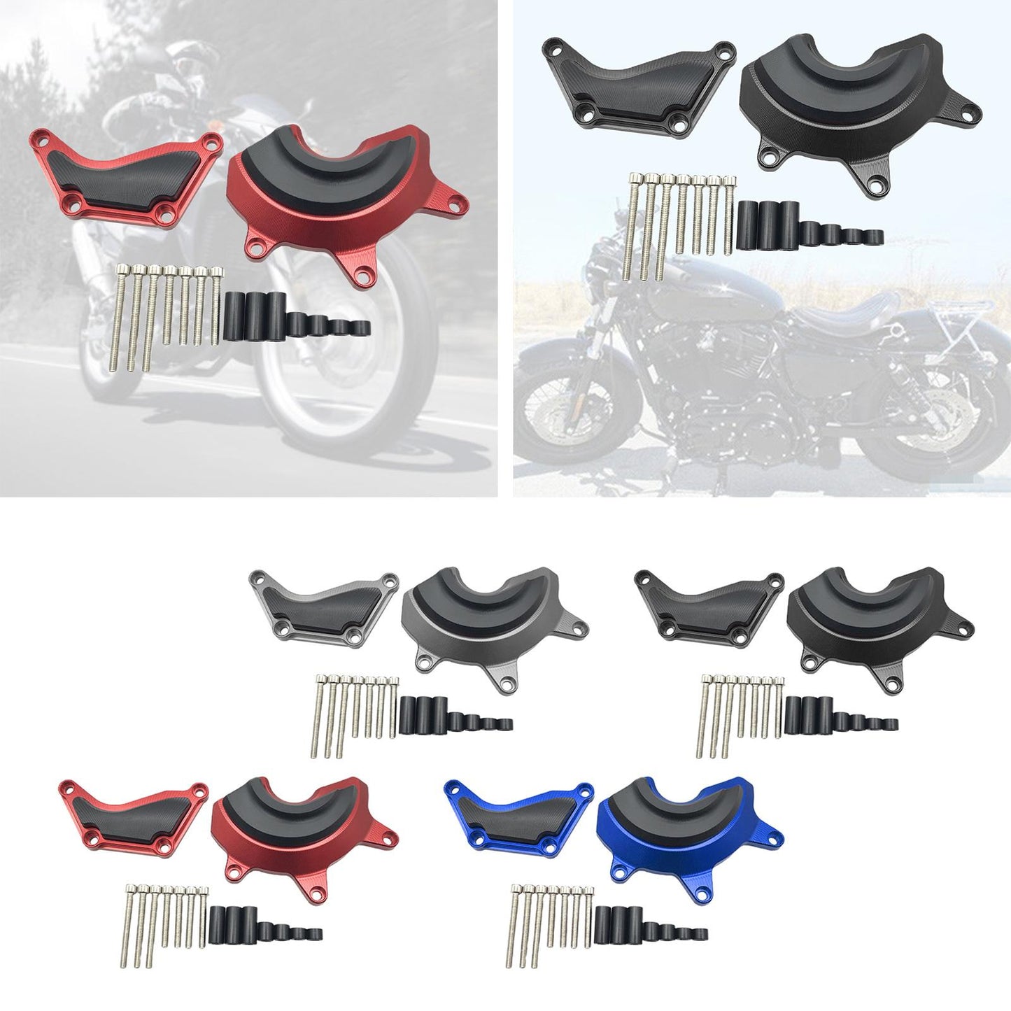 Engine Saver Guard Case Cover Protector Yamaha R6 2019-2021 Replace Black