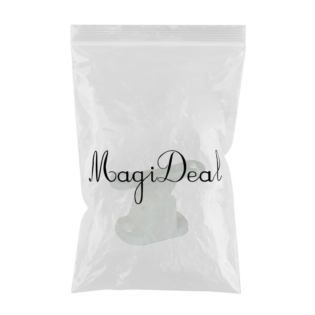 T Shape Nylon Door Stop Retainer for Camper RV Caravan Motorhome White