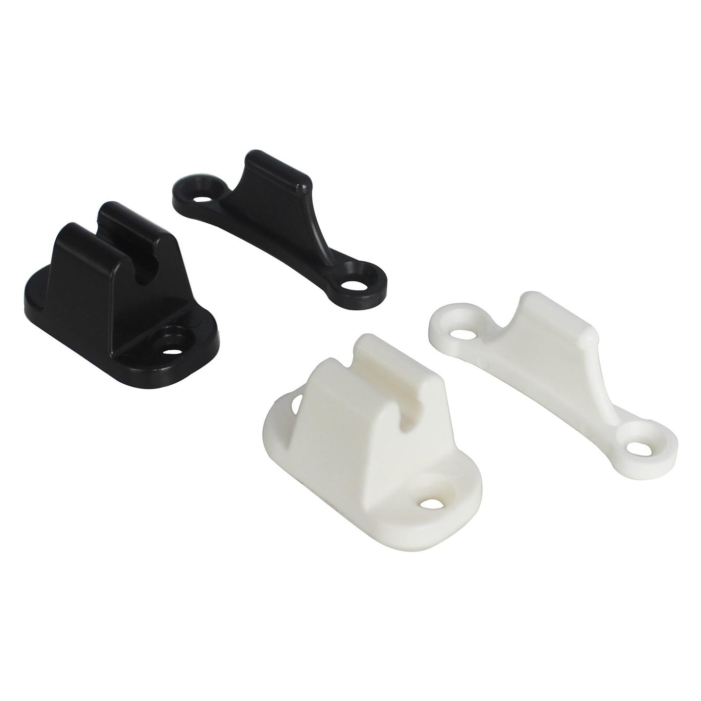 T Shape Nylon Door Stop Retainer for Camper RV Caravan Motorhome Black