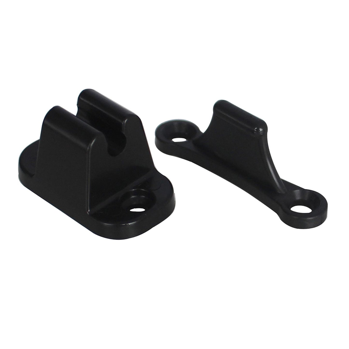 T Shape Nylon Door Stop Retainer for Camper RV Caravan Motorhome Black