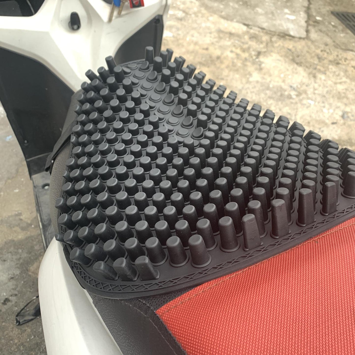 Motorcycle Seat Beaded Cushion Massage Comfort for Touring Sport Saddles