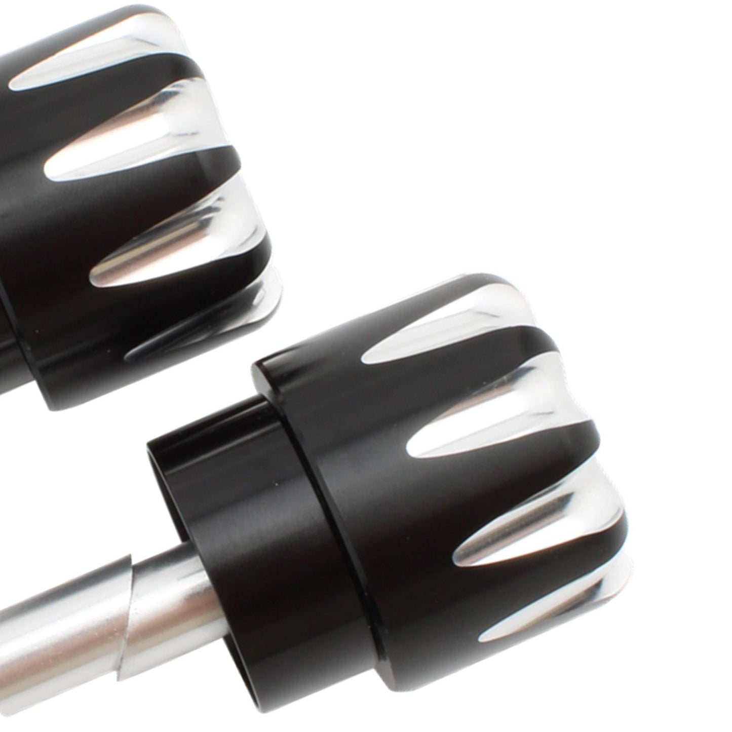 2 Pcs Motorcycle Front Axle Nut Cover lid Bolt For BMW R18  B Black