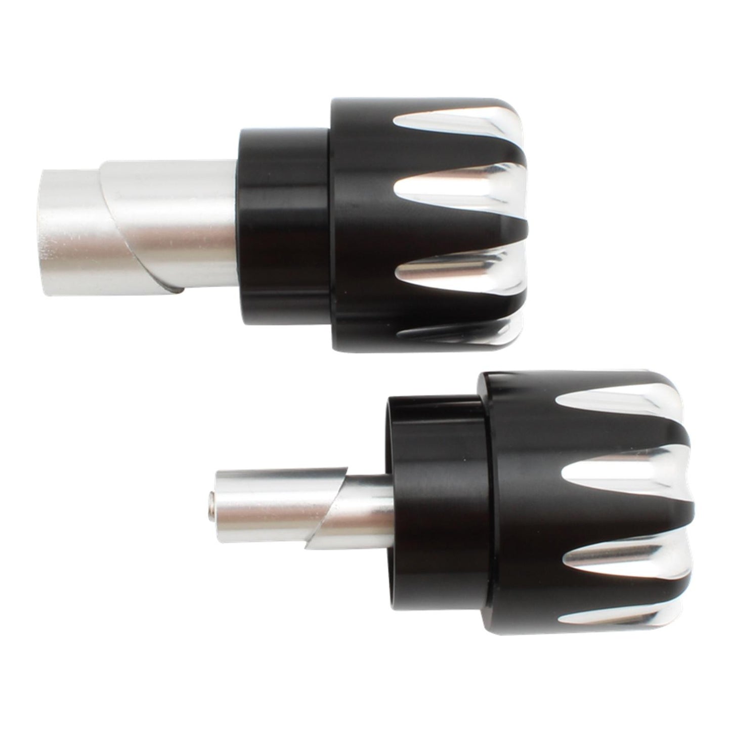 2 Pcs Motorcycle Front Axle Nut Cover lid Bolt For BMW R18  B Black