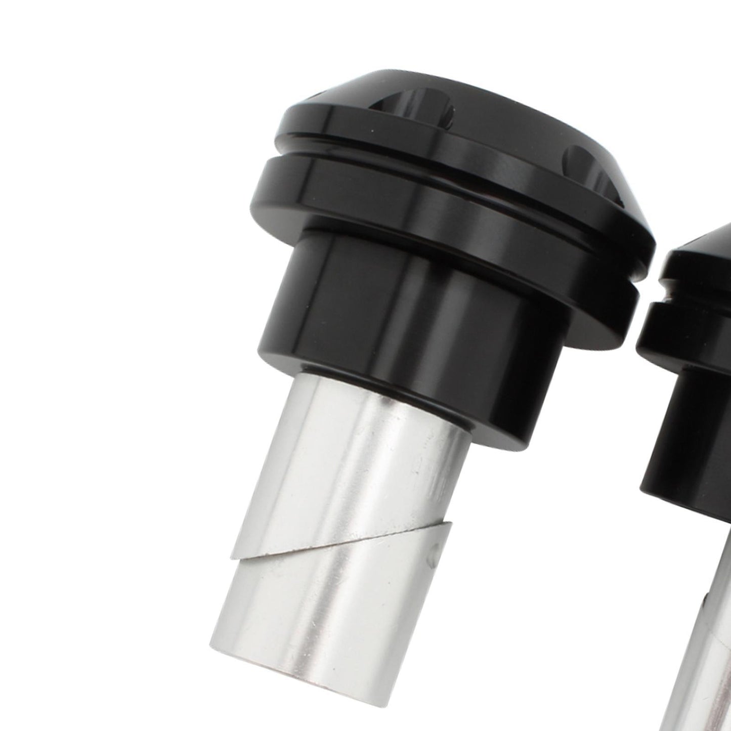 2 Pcs Motorcycle Front Axle Nut Cover lid Bolt For BMW R18  A Black