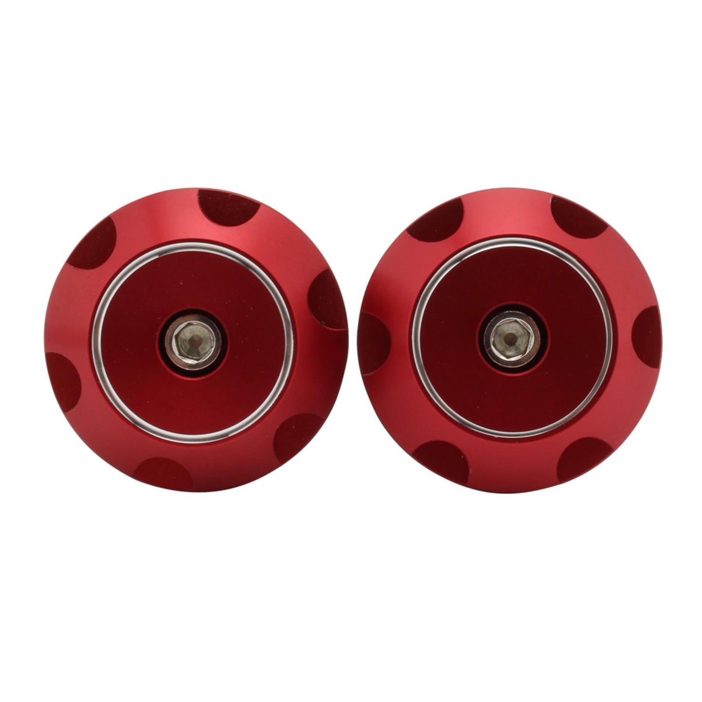 2 Pcs Motorcycle Front Axle Nut Cover lid Bolt For BMW R18  A Electroplate