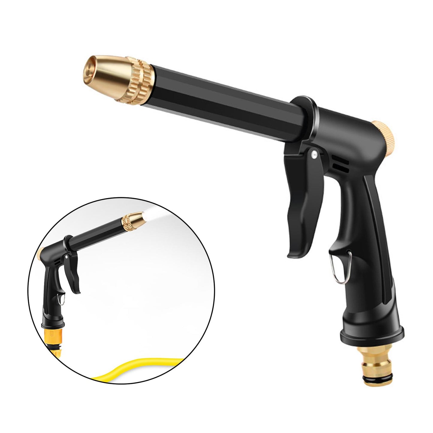 High Pressure Car Water Washer Wand Nozzle Spray Gun 360 Rotaing Nozzle