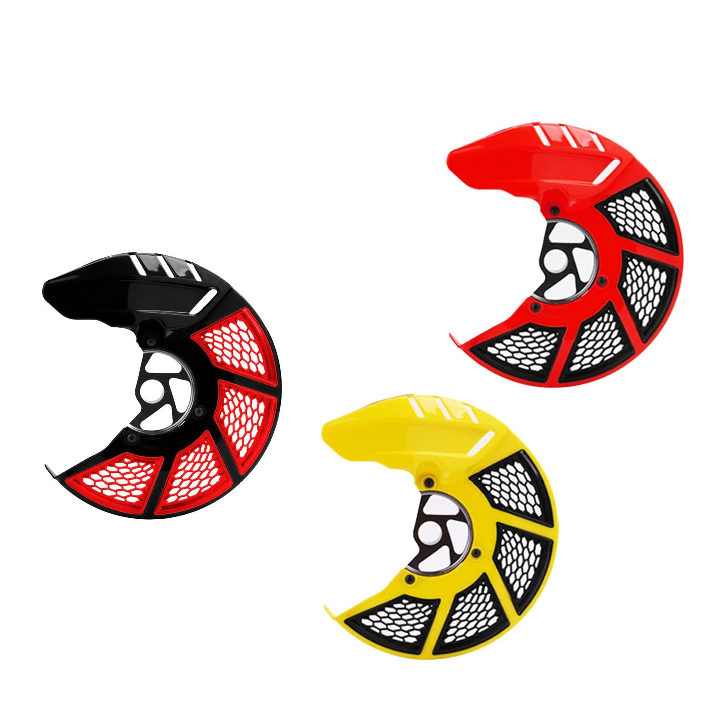 Front Brake Disc Rotor Guard Cover Protector For HONDA CRF250X Black