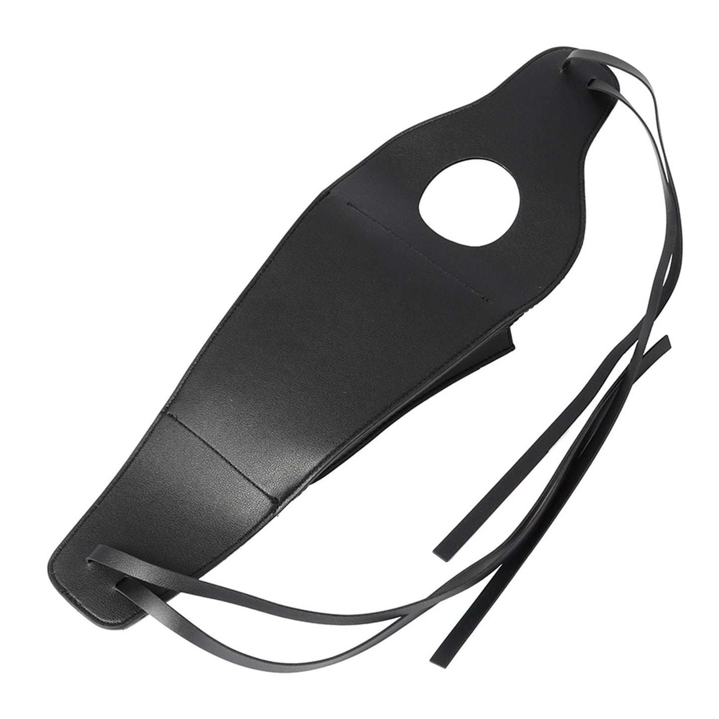 Black PU Gas Fuel Tank Cover Panel Bag Pouch for Sportster No Rivet
