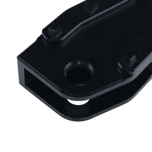 Widening Non-slip Footrests Brake Pedal for Motorcycle Aluminum  black