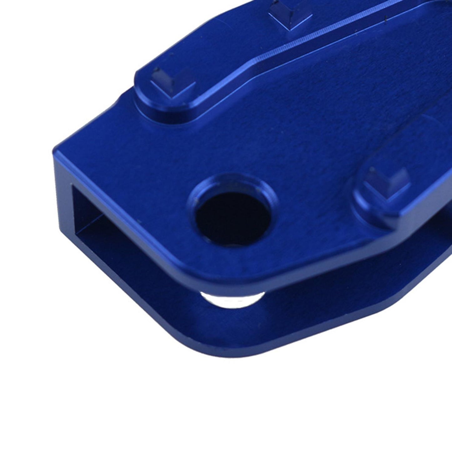 Widening Non-slip Footrests Brake Pedal for Motorcycle Aluminum  blue