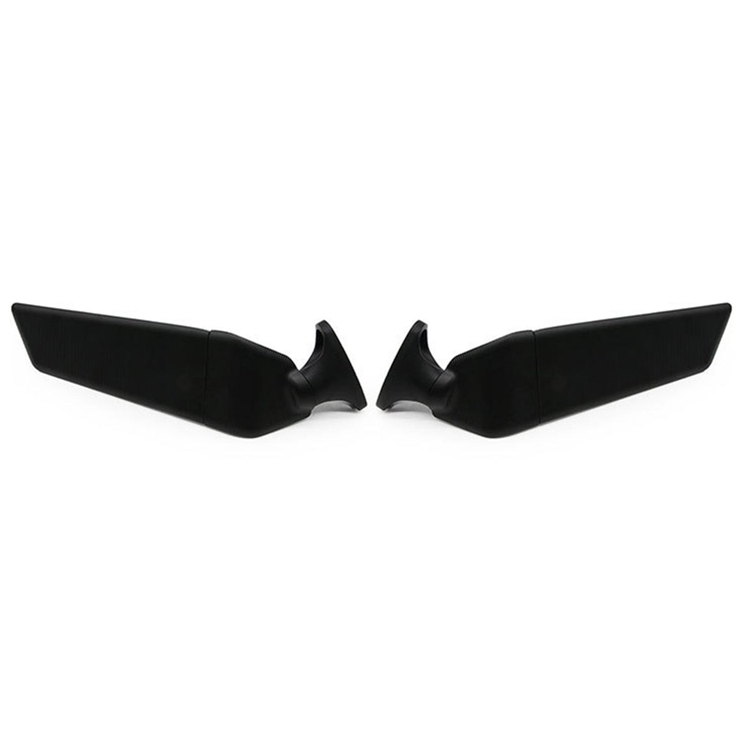 2Pcs Motorcycle Rearview Mirror for Yamaha Yzf R6 R3 R125 R15 Black