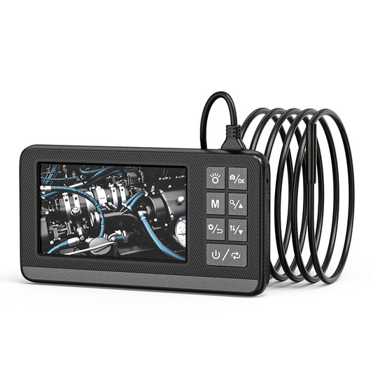 INSKAM P005 10m Wire Endoscope Industrial Inspection Borescope with 4.3inch Display Screen and Single Camera Lens