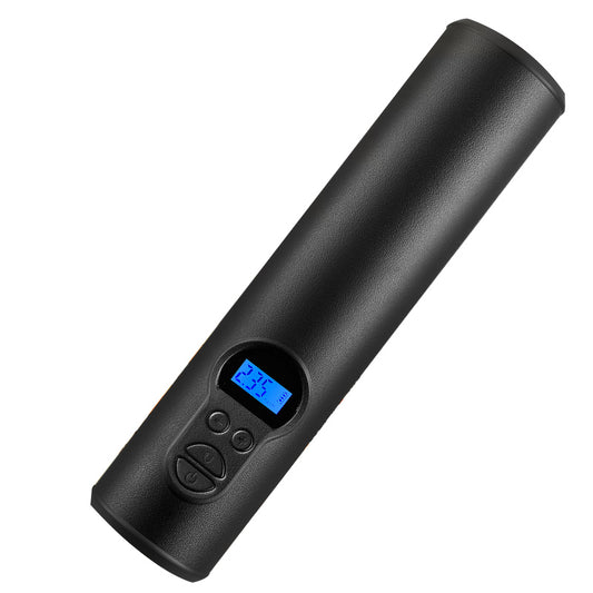 P001 Car Air Pump Handheld Wireless Tire Pressure Digital Display Mini Portable Vehicle Tyre Inflator with LED Light