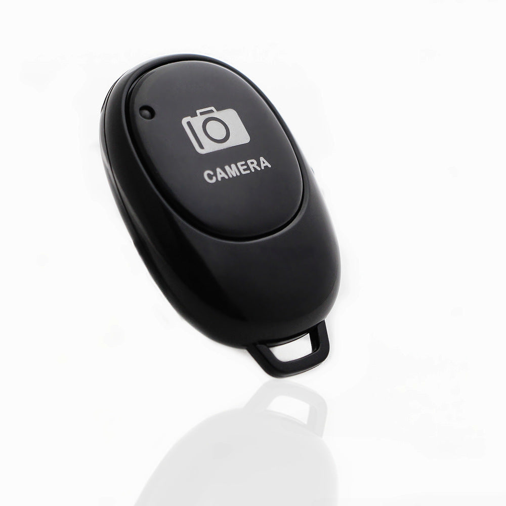 Bluetooth Wireless Remote Shutter Camera Phone Shutter Self-timer Remote Control for IOS Android - Black