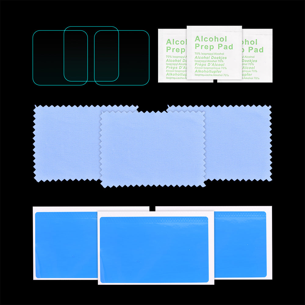 3Pcs/Set Tempered Glass Screen Film Protector for Insta360 ONE R