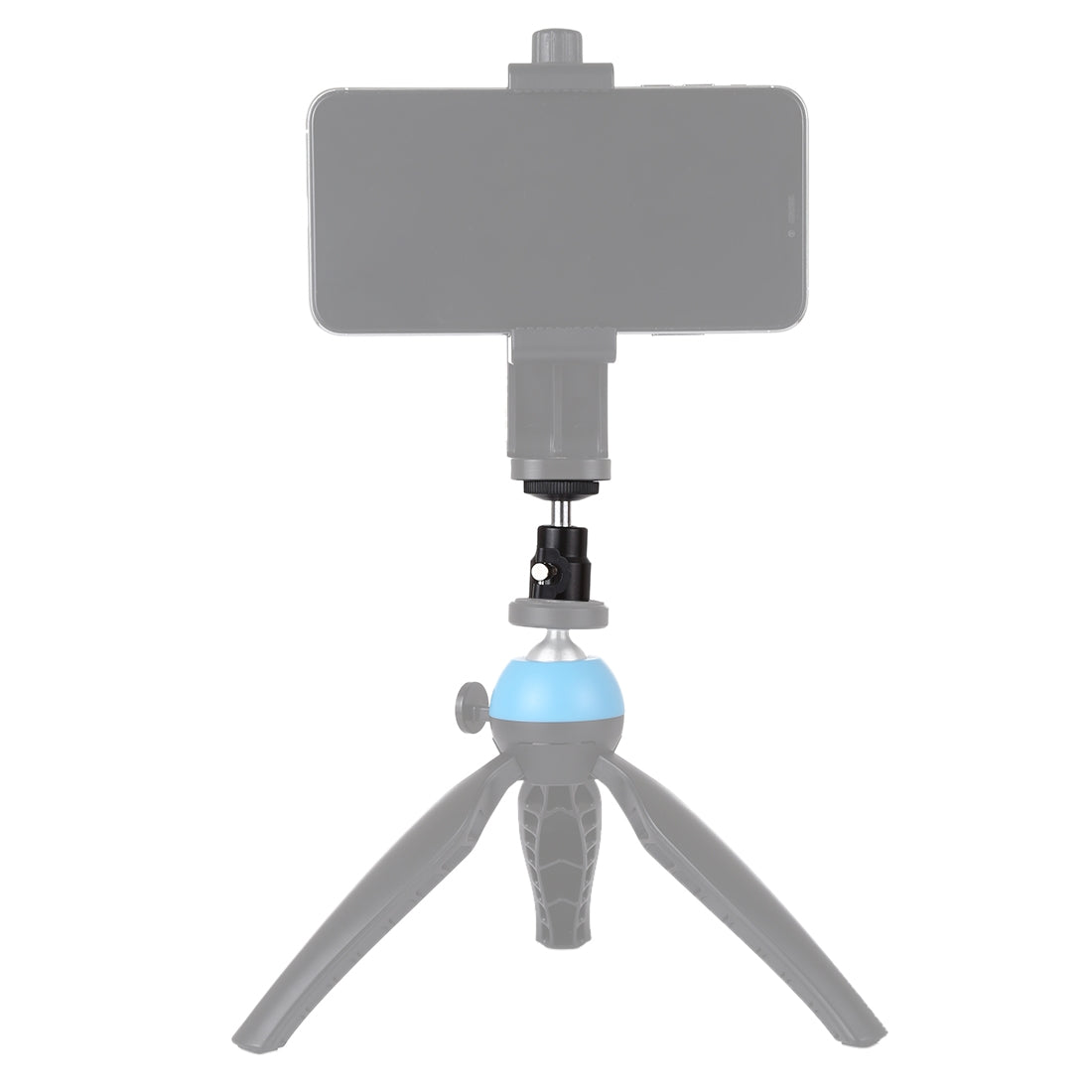 Puluz PU412 1/4 inch Screw Metal Tripod Ball Head Adapter with Lock