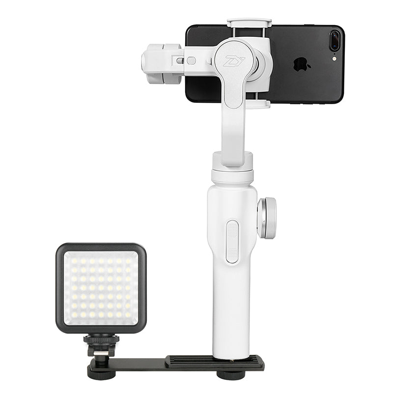 Boya BY-C01 Aluminium Alloy Mount Holder Bracket with Cold Shoe 1/4&quot; Screw for Microphone Camera Fill Light