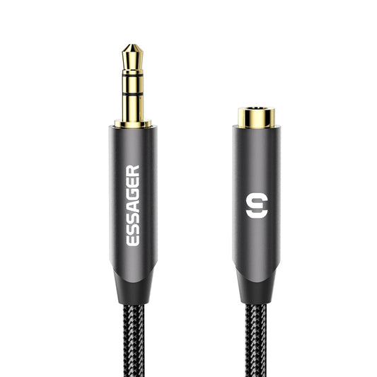Essager 0.5m Audio Extension Cord 3.5mm 3-Pole Male to Female AUX Cable (without Mic Function)
