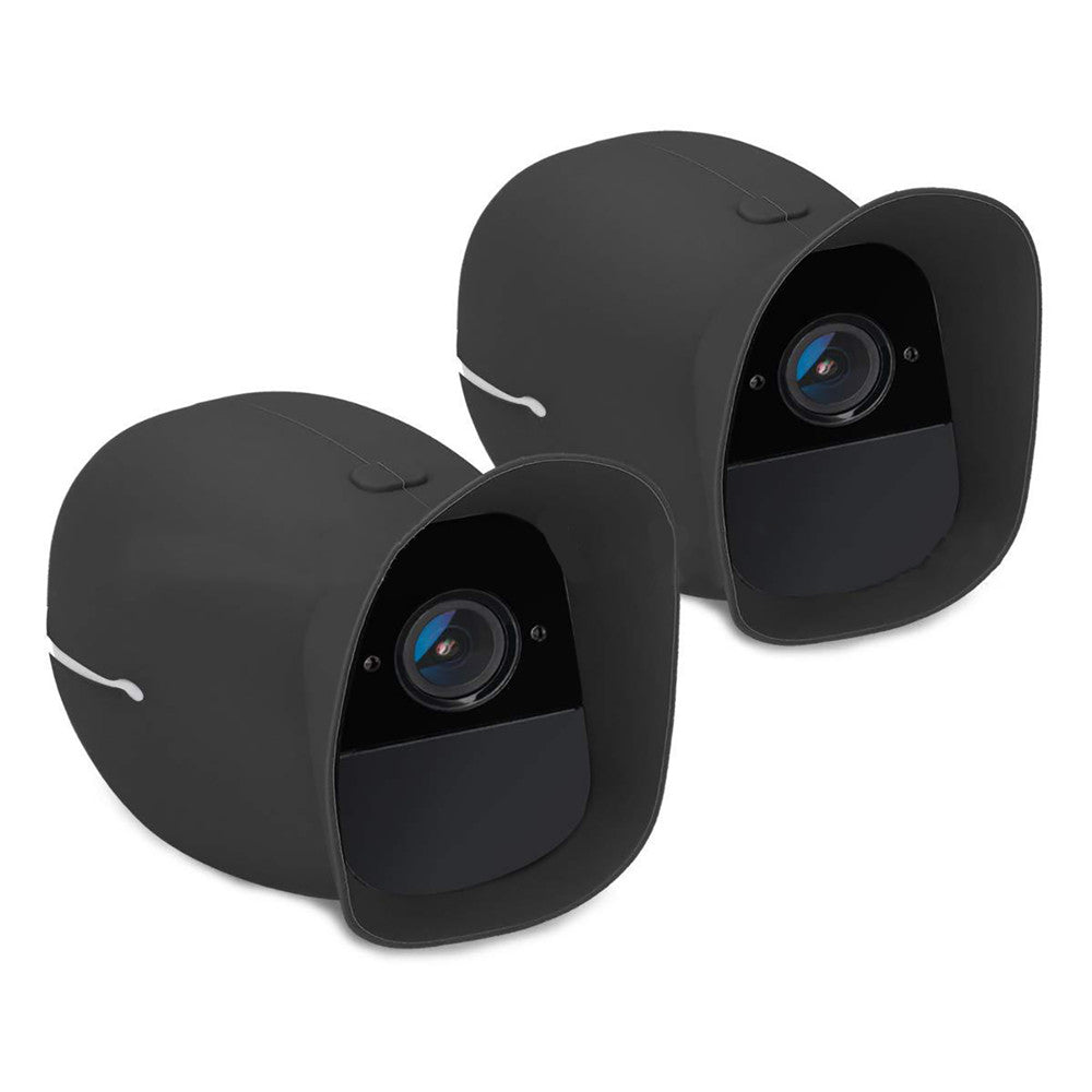 Silicone Cover for Arlo Pro / Pro 2, UV-Resistant Protective Case Camera Security Skin - Black