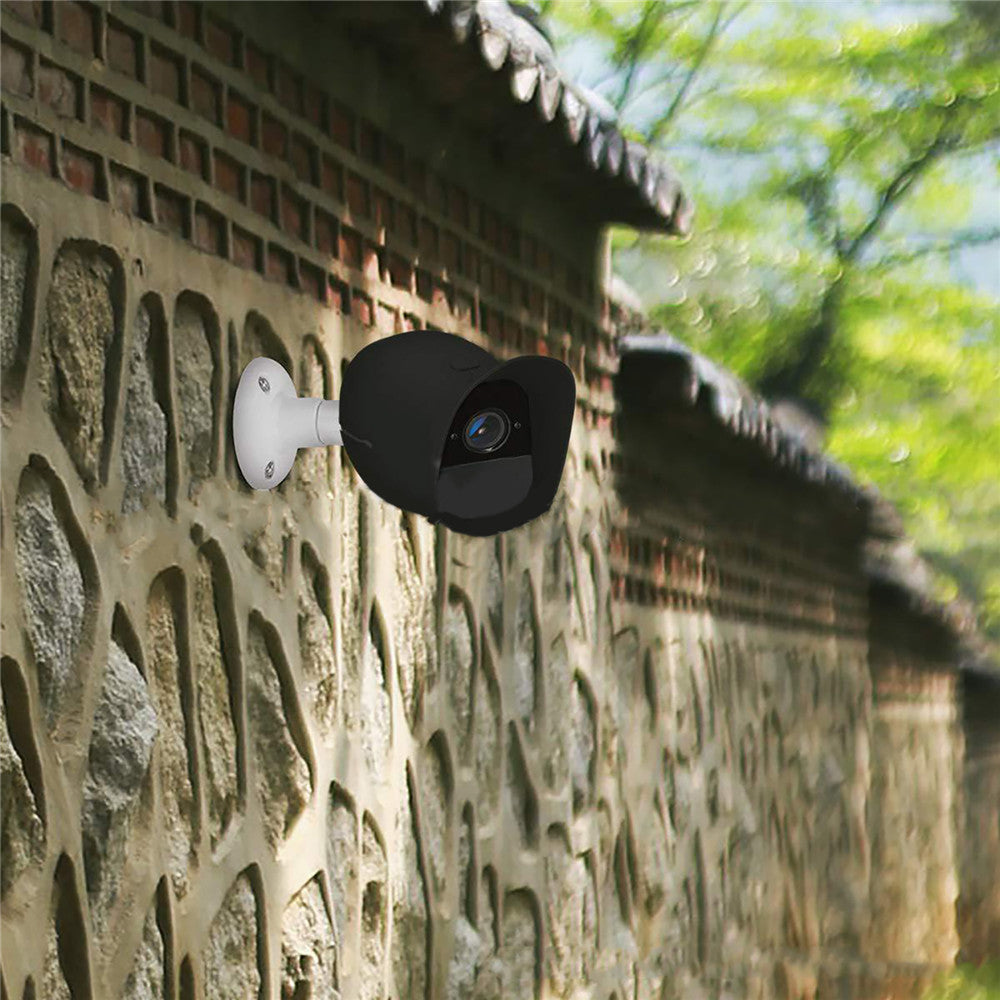 Silicone Cover for Arlo Pro / Pro 2, UV-Resistant Protective Case Camera Security Skin - Black