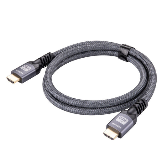 1.5m 21Gbps Data Transfer 4K 60Hz Ultra HD HDMI to HDMI Cable with Aluminum Alloy Shell