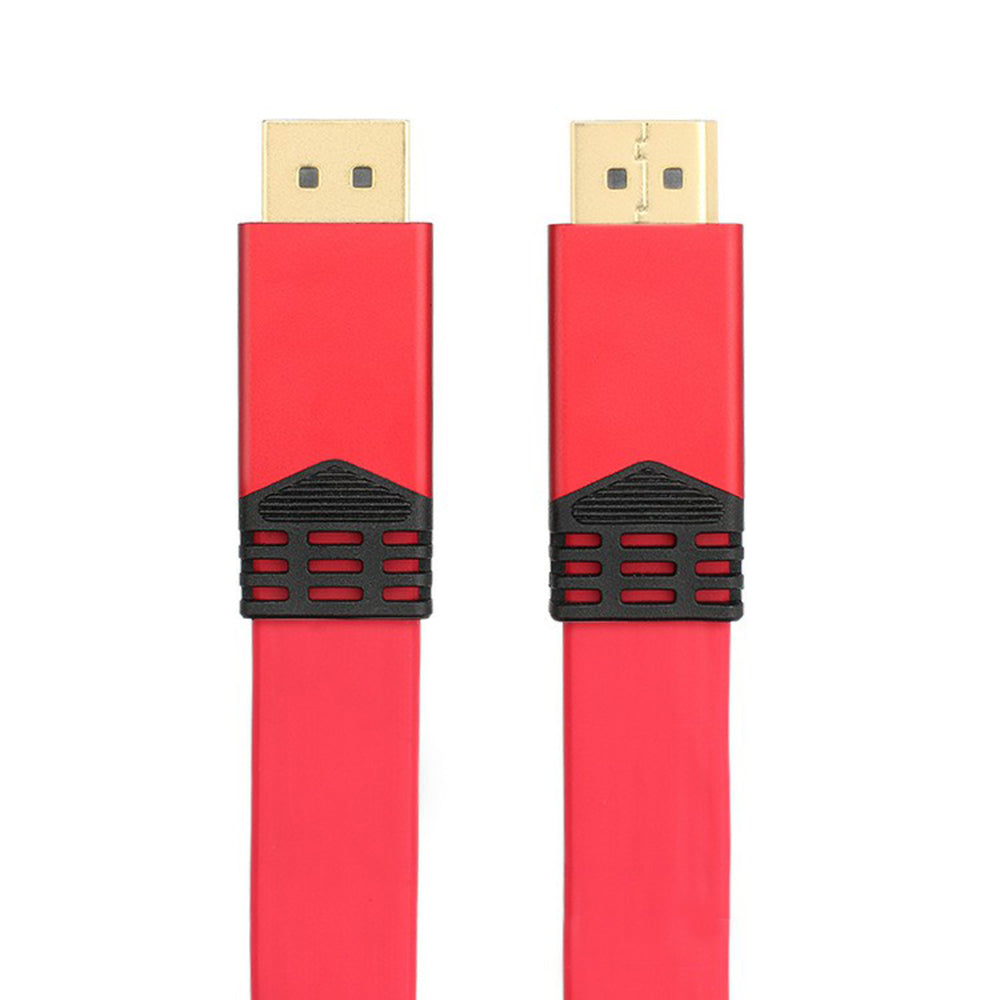 3m 24+28AWG 4K/60Hz 2K/144Hz Computer Display DP 1.2 Displayport Male to Male Flat Cable