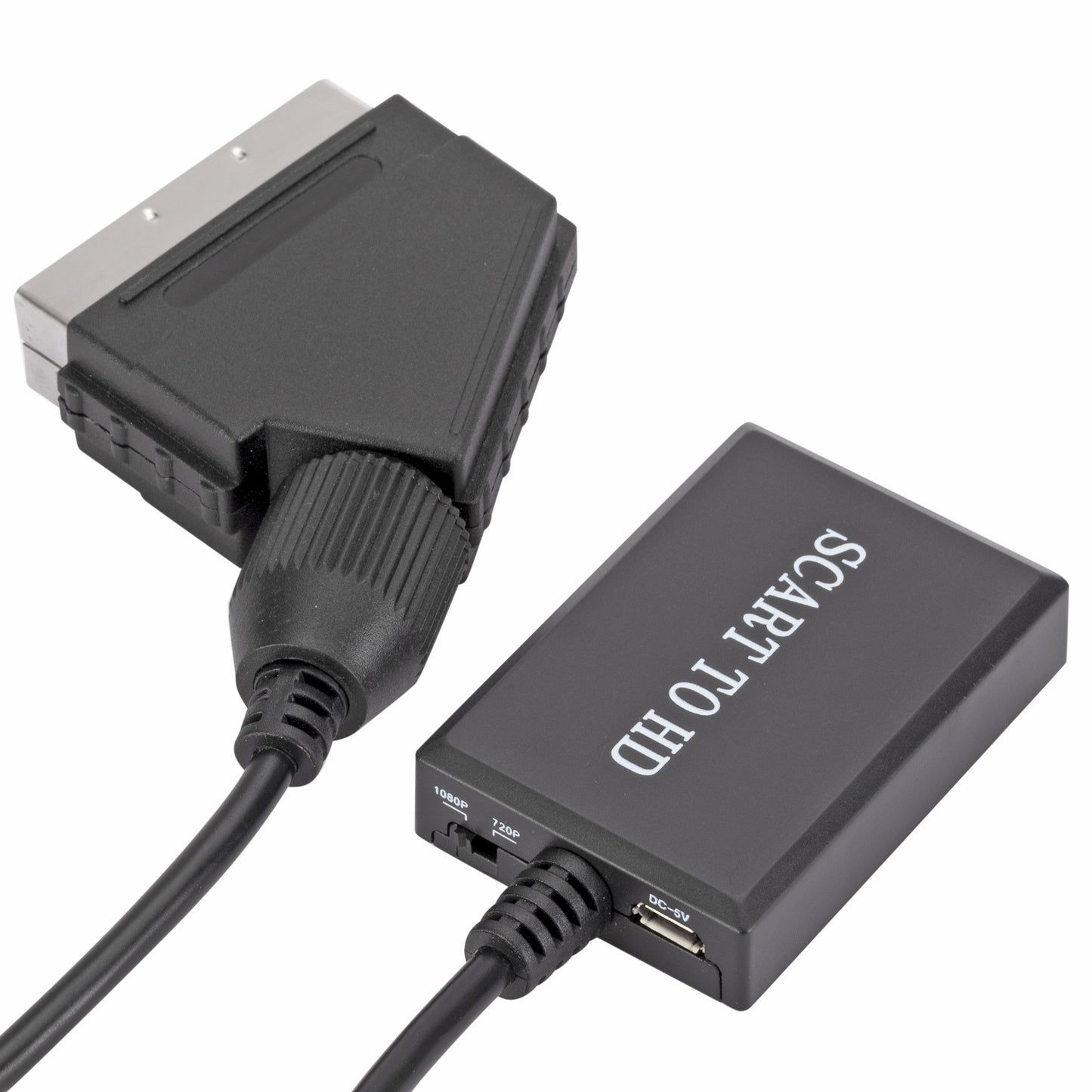 0332 HD SCART to HDMI Converter Data Sync Cable Adapter Support PAL/NTSC3.58/NTSC4.43/SECAM