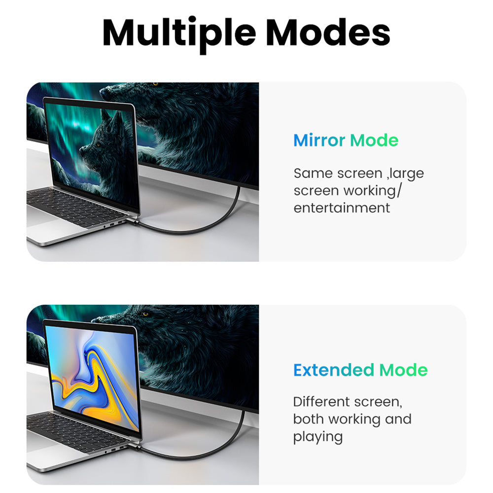 Uniqkart 40102 3m 4K/60Hz HDMI 2.0 Cable HDMI Male to HDMI Male Nylon Braided Cord for RTX 3080 PS4 Xbox HDMI Splitter HDMI Ethernet Cable