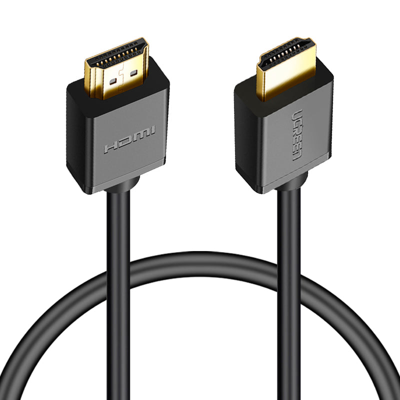 UGREEN 10106 1m Super Fast 18Gbps HDMI Cord Gold-Plated HDMI Male to HDMI Male Cable Support 4K/60Hz Resolution for Xiaomi Mi Box/PS4/Xbox One/Nintendo Switch