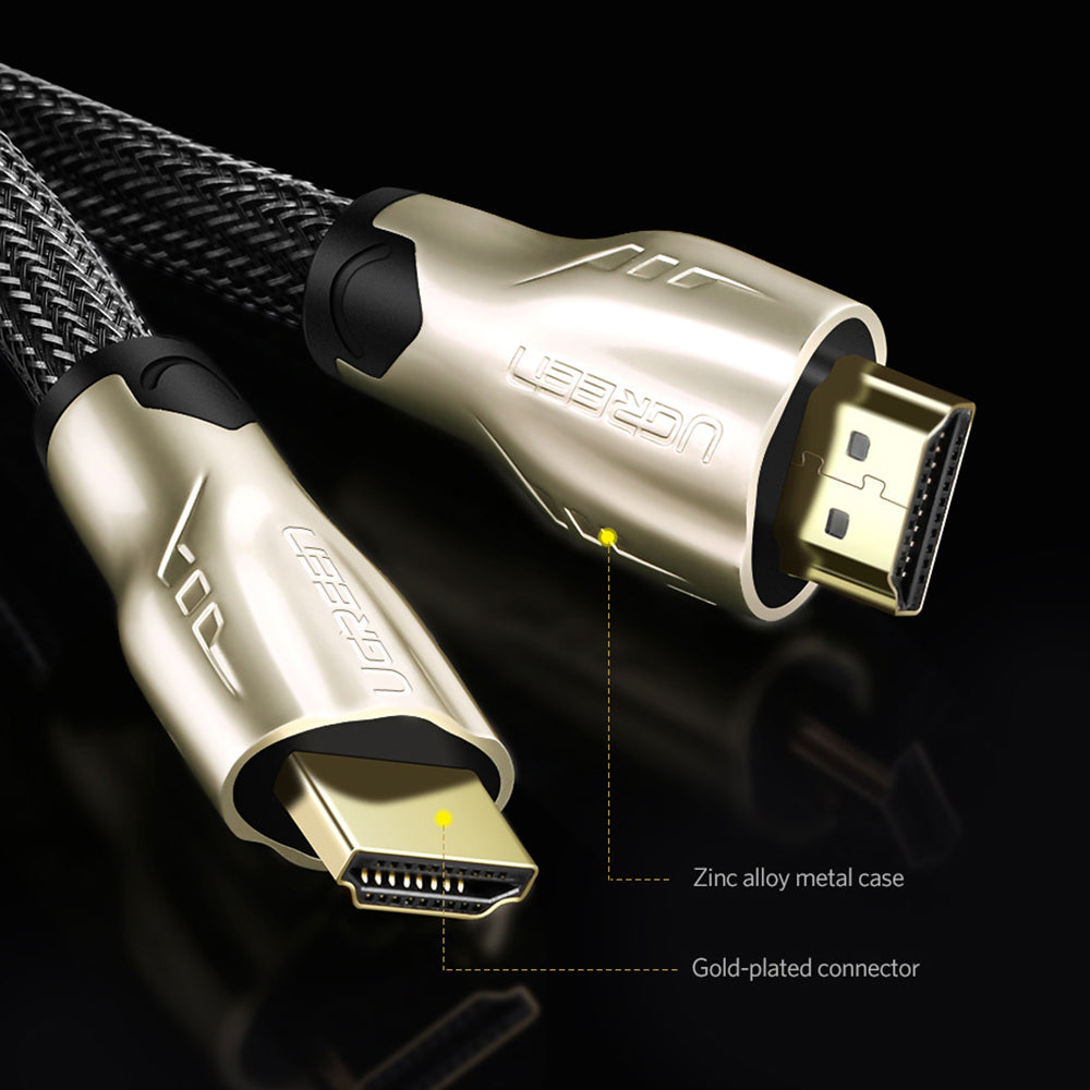 UGREEN 0.5m Audio and Video Syncing 4K/60Hz HDMI Cable for Apple TV Xbox One PS5