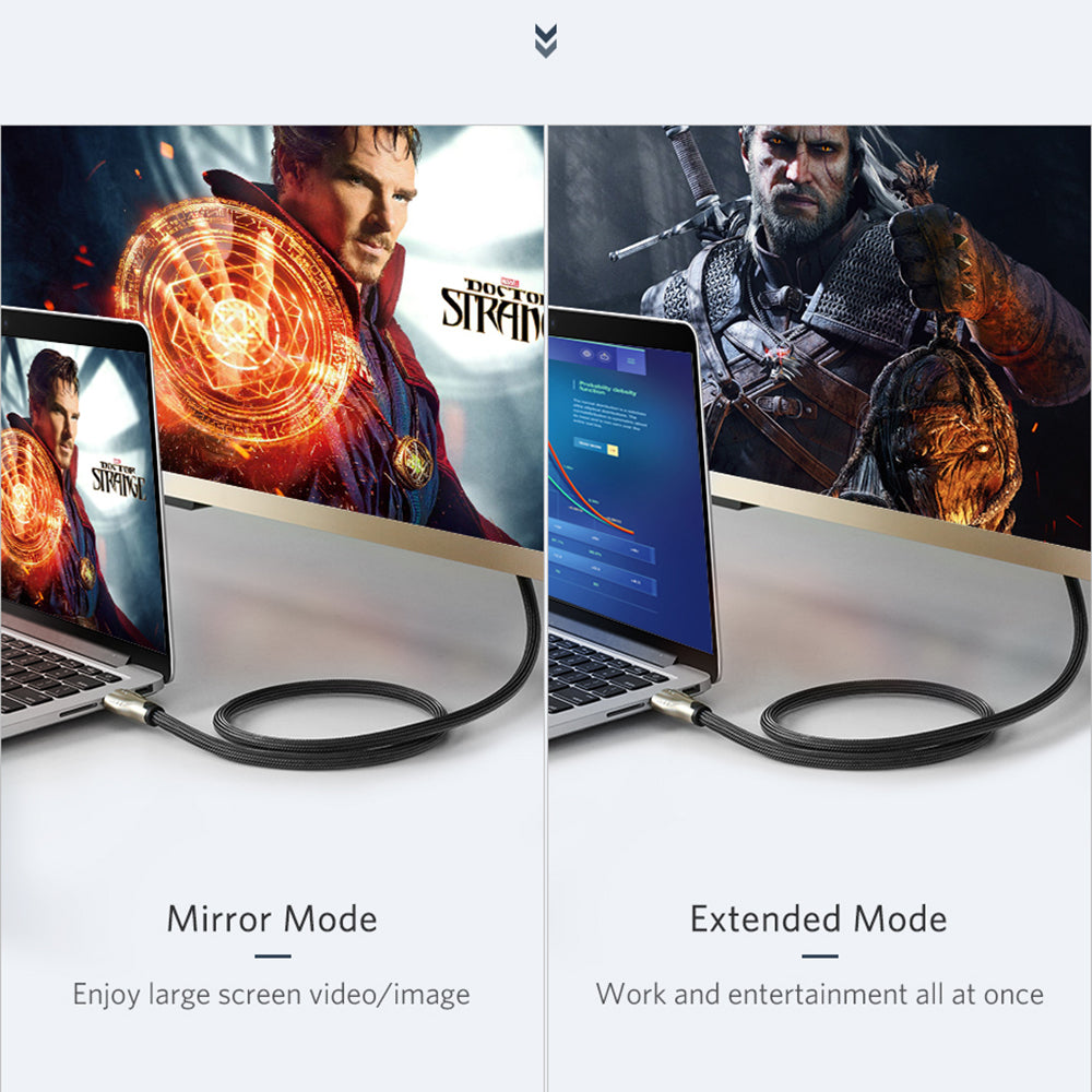 UGREEN 3m Gold Plated Connectors 4K/60Hz HDMI Round Cable for Apple TV Xbox One PS5