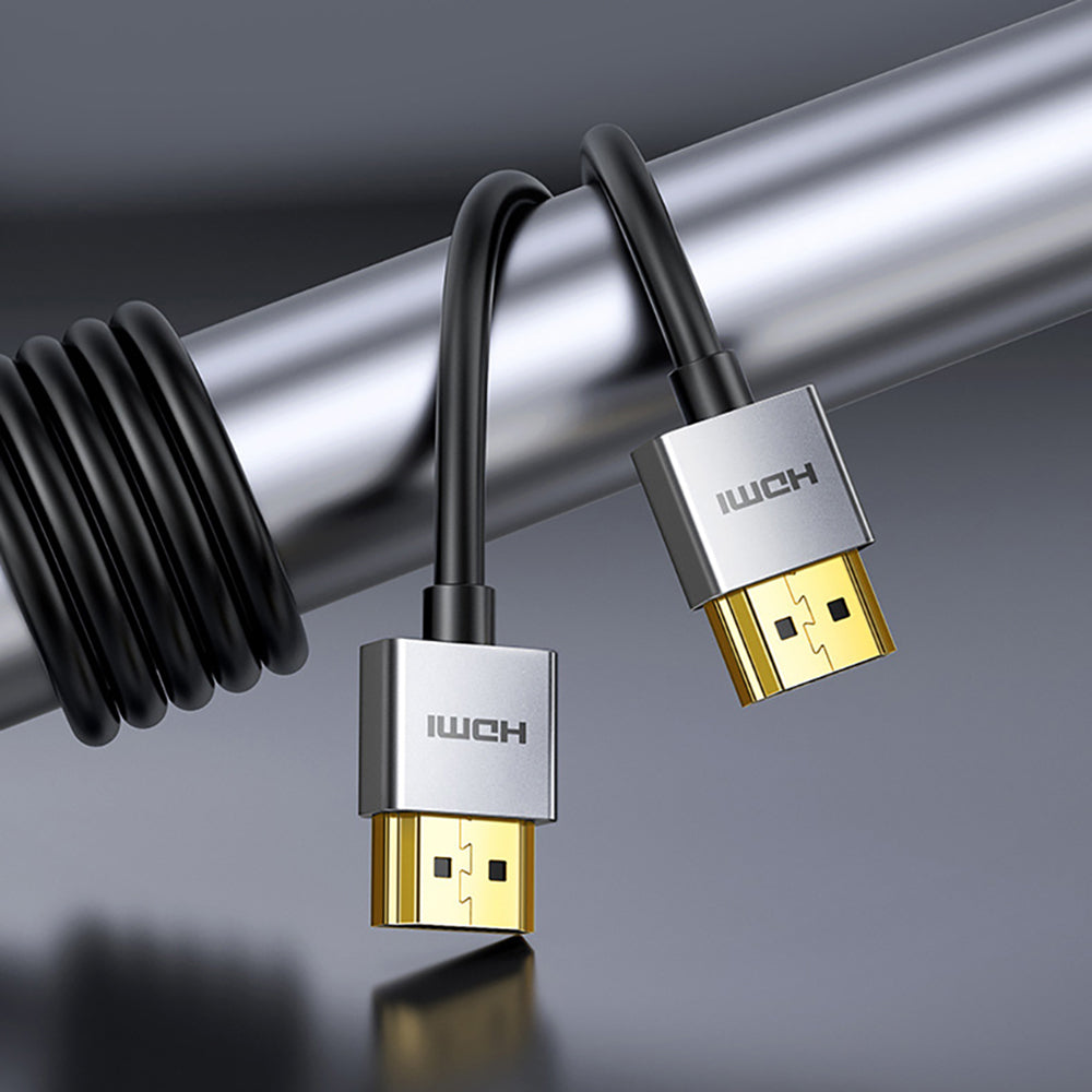 Uniqkart 2m Ultra Fast 18Gbps 4K/60HZ HDMI 2.0 Male to Male Cable for Apple TV Xbox 360 PS5 PS4