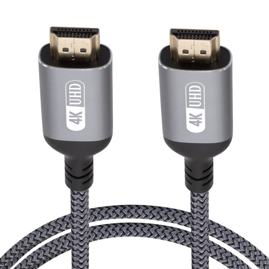 KFD 3m 4K HDMI Male to Male Cable Gold-plated Plug UHD Video Cord Braided Wire for PS5/Computer/TV